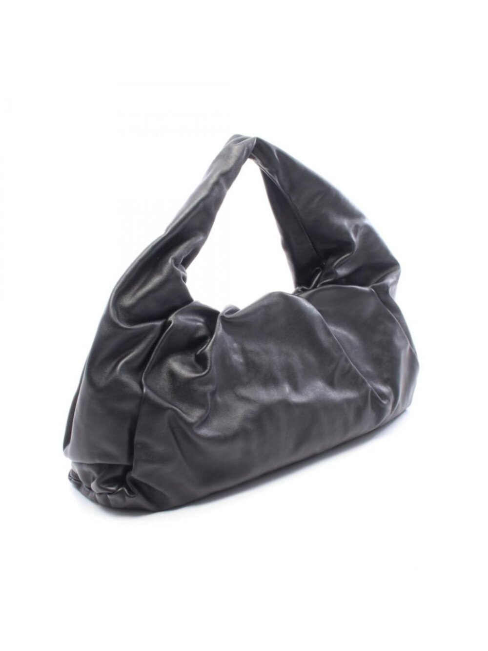 Bottega Veneta Shoulder Bag the Pouch Large Black Leather - Picture 2 of 5